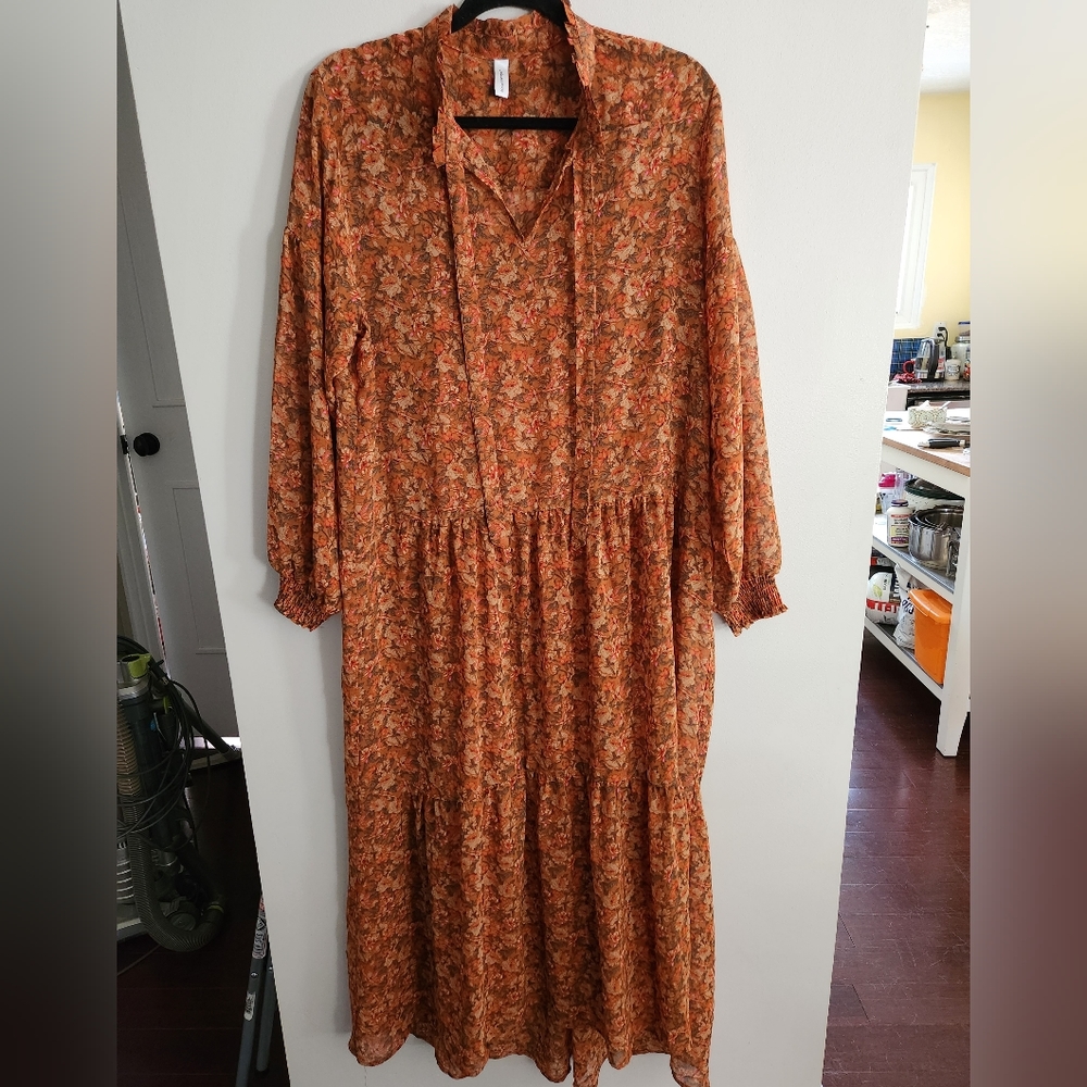 Simons floral dress